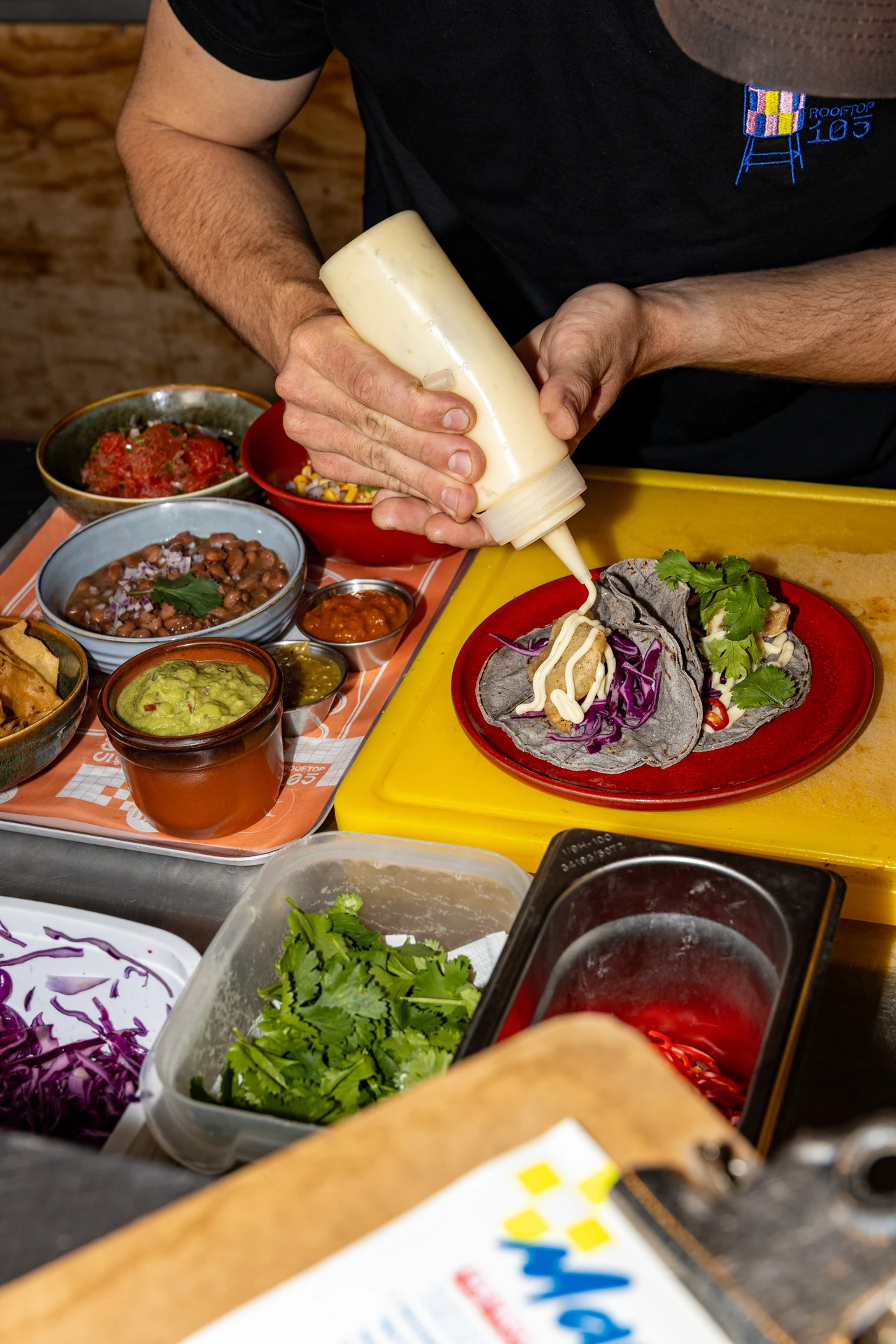Tacos minute, mayo maison